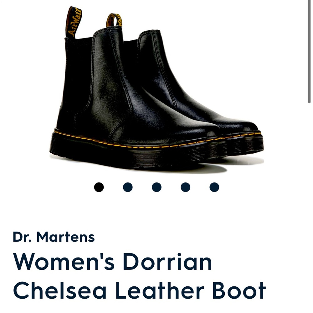 Doc Martens Dorrian Chelsea Leather Boot Women’s Size 9